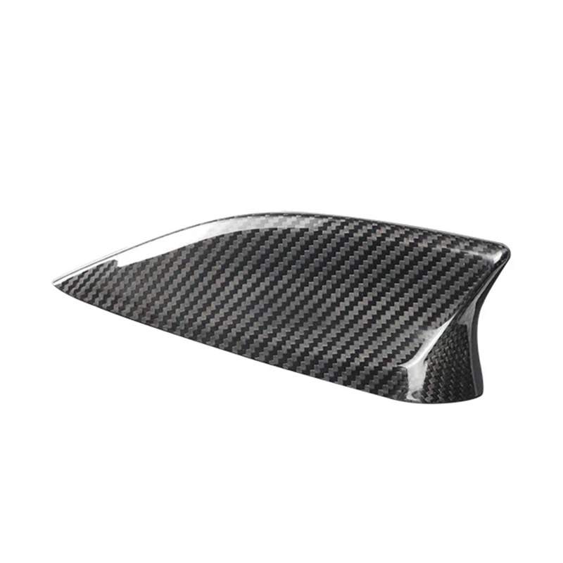 

Car Roof Shark Fin Decorative Aerial Antenna Cover Sticker For Mazda Axela CX-3 4 5 Real Carbon Fiber