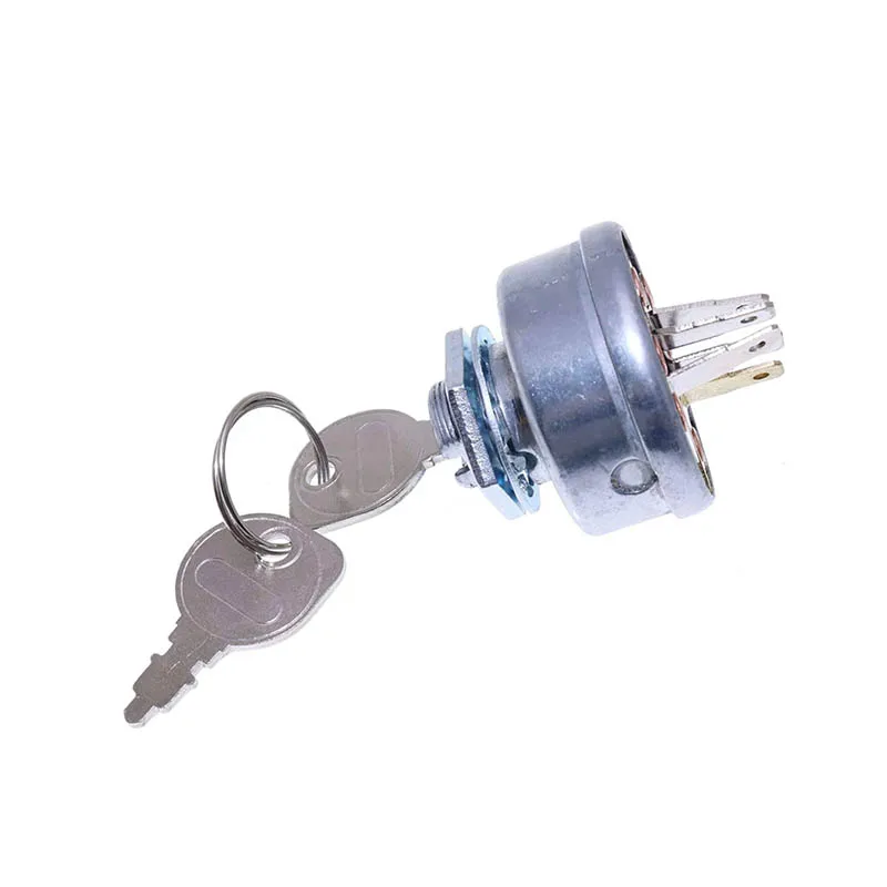 5 Terminal Main Ignition Switch W/2 Keys Replaces for Kubota K1122-62110