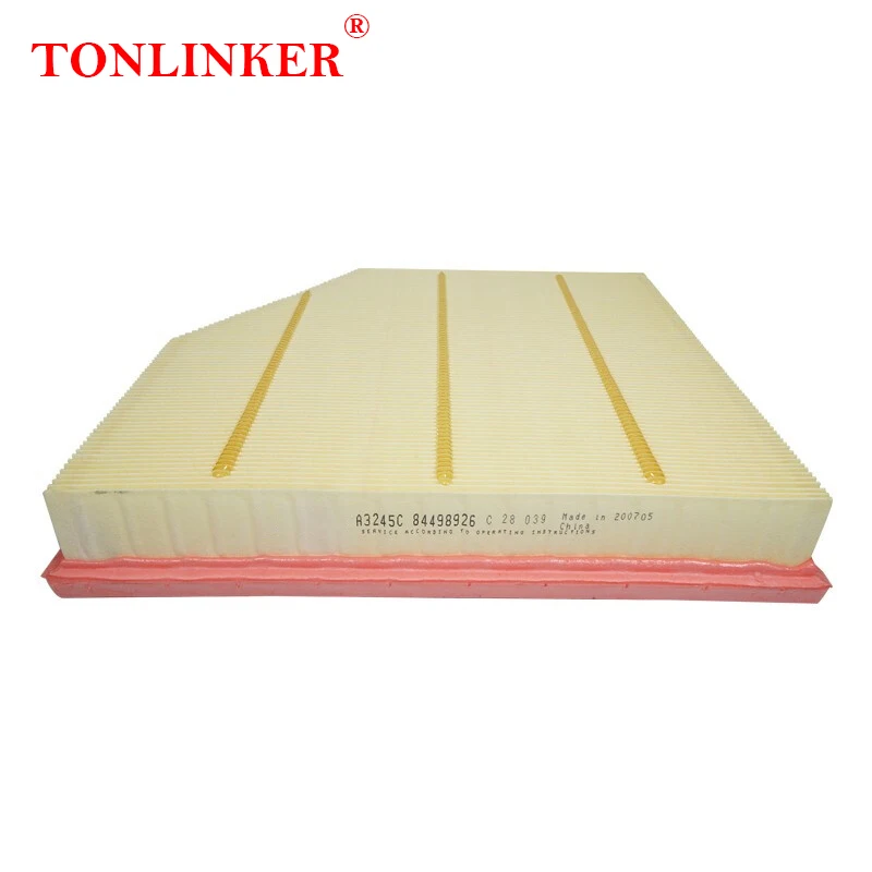 TONLINKER Air Filter Cabin Filter For Cadillac CT5 2.0AT LSY2019 2020 2021- Model 84498926 A3245C 13531636 Car Accessoriess