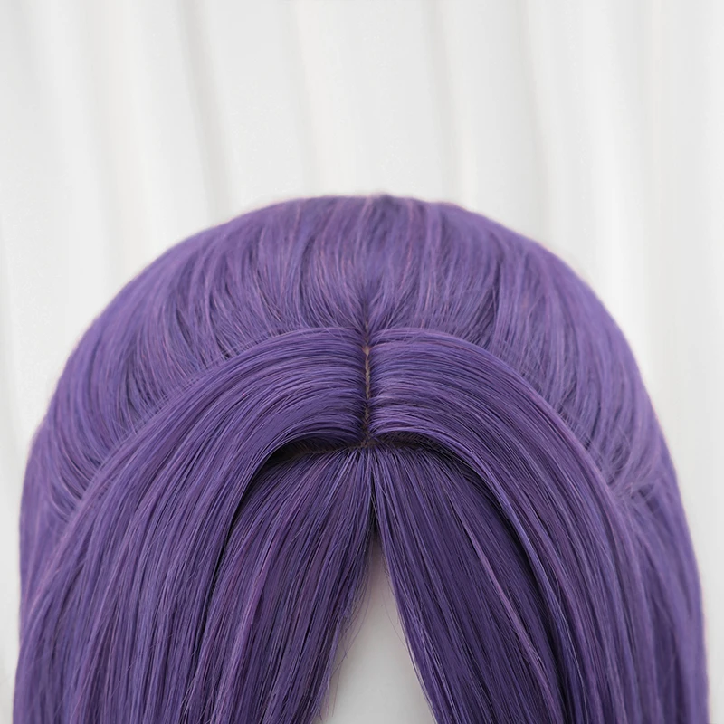 ROLECOS Spiel LOL The Unbroken Faith Yunara Cosplay Perücke 60 cm Lila Farbe Frauen Perücken Hitzebeständige Synthetische Haar