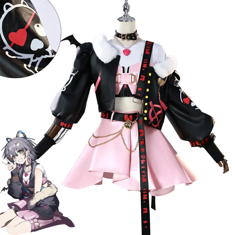 

Vsinger Cosplay Luo Tianyi Costume Adult Carnival Uniform Halloween Anime Party Costumes Masquerade Women Game