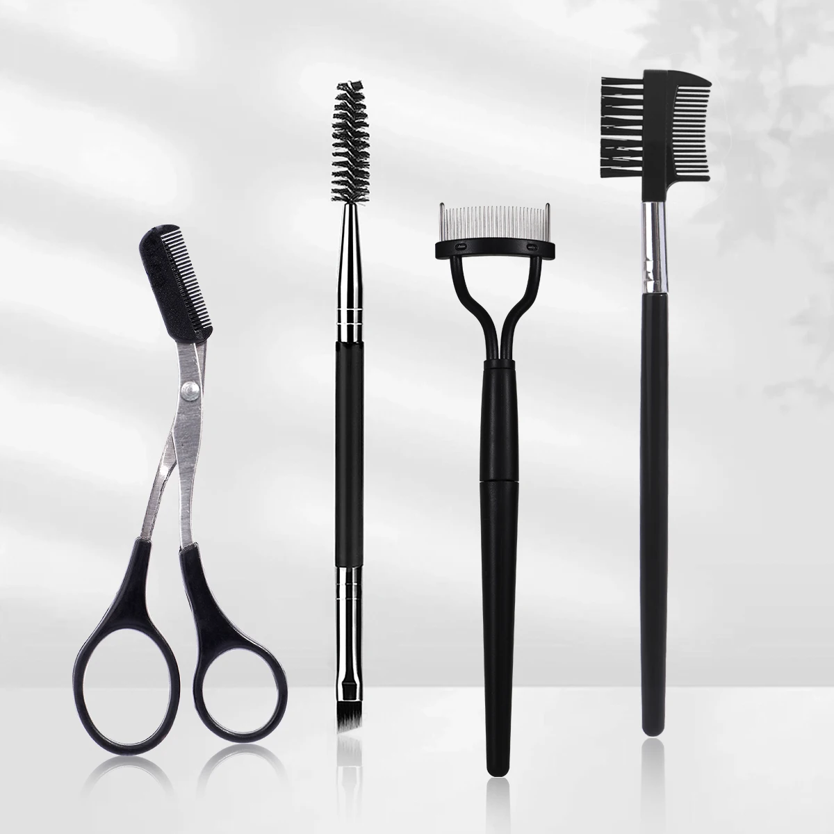 4/5/7-teiliges Augenbrauen-Trimmer-Set, Augenbrauenrasierer, Augenbrauen-Rasierkamm, Rasierer, Augenbrauenschere, Pinzette, Kosmetik-Werkzeugset