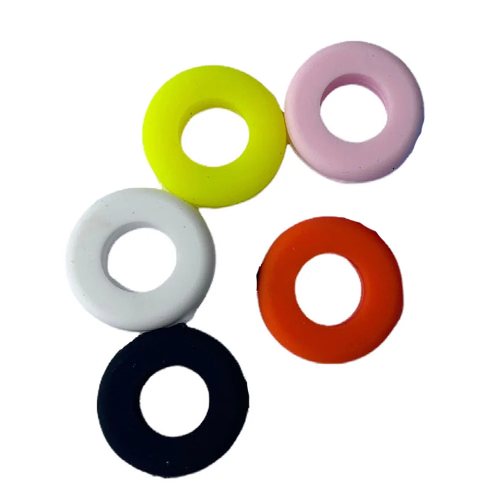

Racket Shock Absorbers Tennis Racket Dampeners Comfortable Grip Lightweight Design Silicone Vibration Dampeners For Tennis