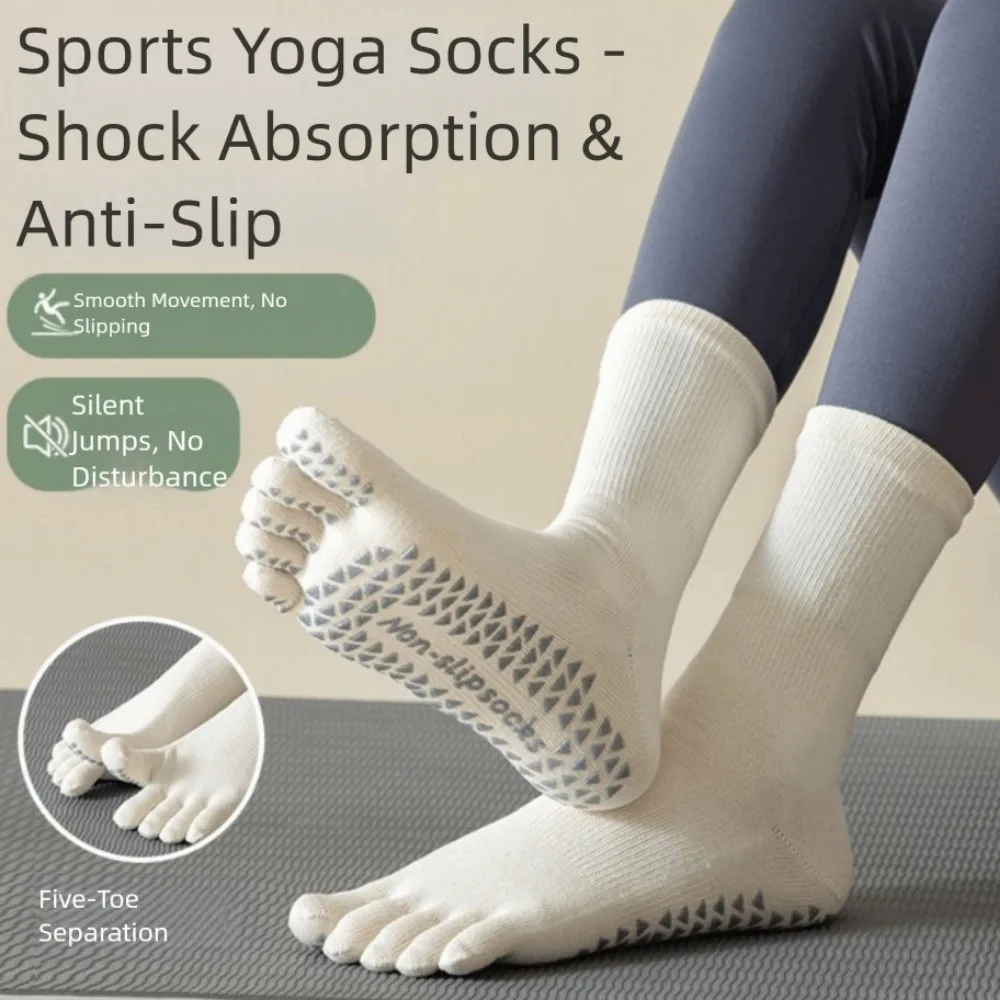 Chaussettes de sport à cinq doigts avec doigts séparés, Tube court, Anti-Friction, coupe basse, fines, absorbant la sueur