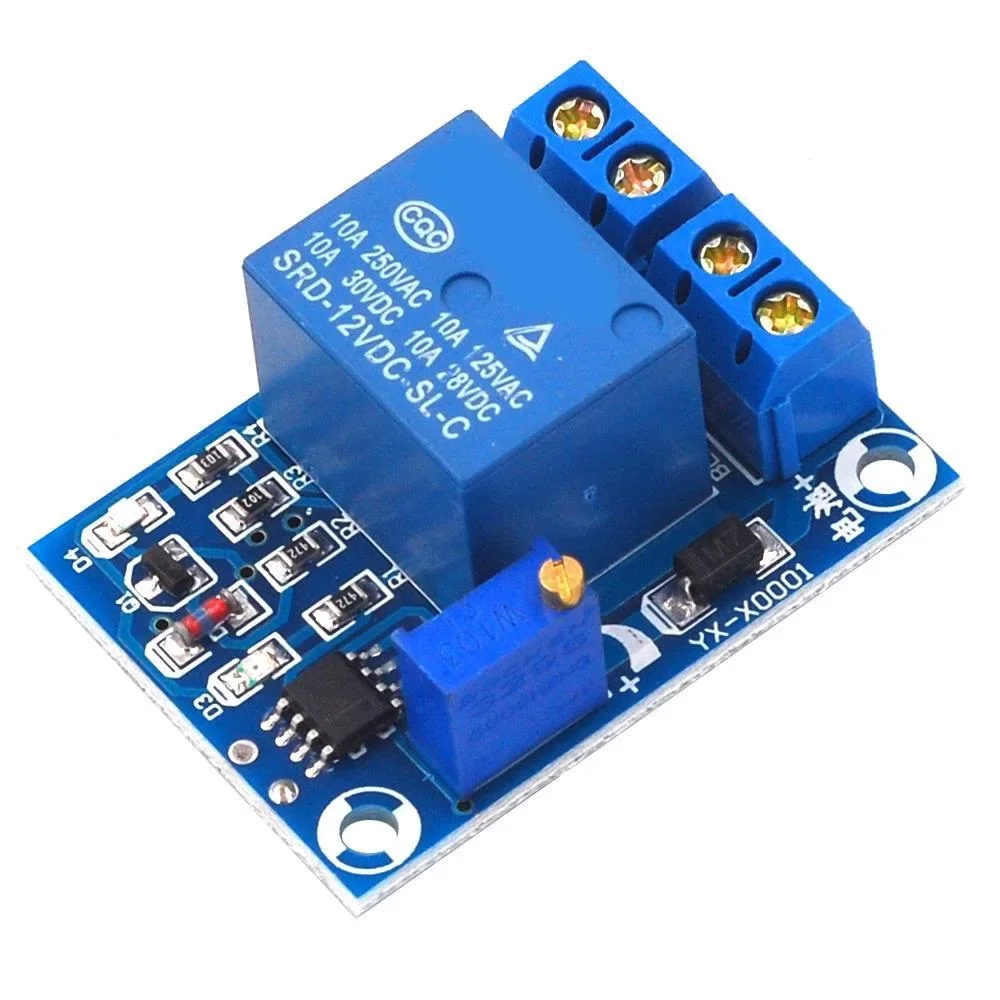 DC 12V Battery Undervoltage Low Voltage Cut off Automatic Switch Recovery Protection Module Charging Controller Protection Board