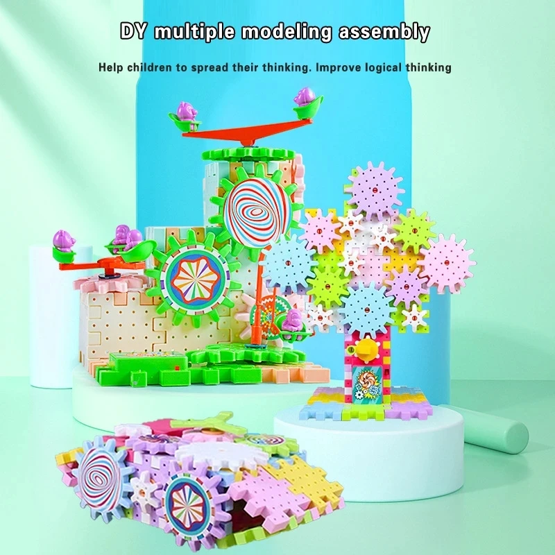 Décennie s de construction électriques pour enfants, kits de puzzle de modèles, briques en plastique, jouets pour enfants, jeux pour garçons et filles, cadeau d'anniversaire