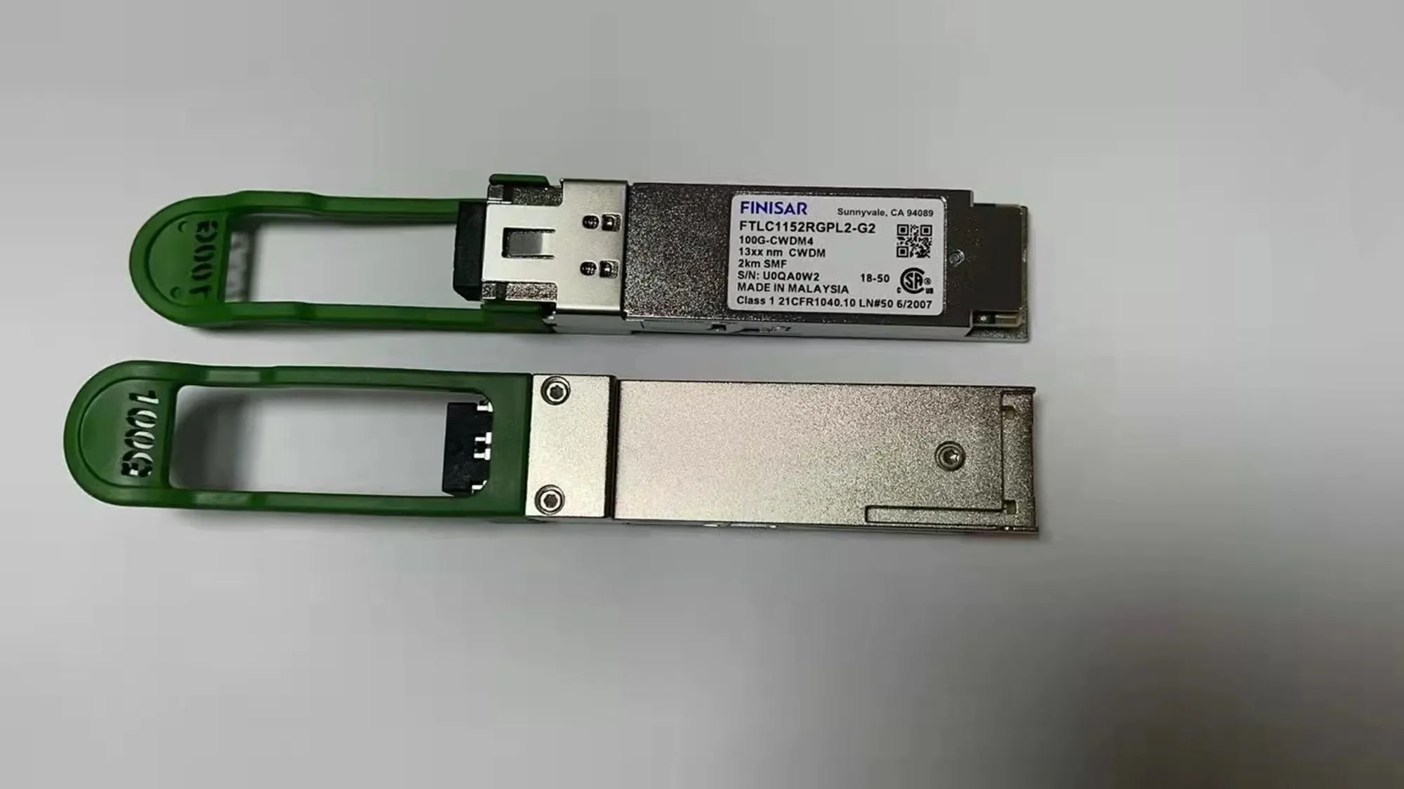 NEW Finisar 2KM 100GB QSFP Fiber Optical Module FTLC1152RGPL2-G2 FTLC1152RGPL2 100G-CWDM4 13XX NM CWDM QSFP 100G 2KM Transceiver