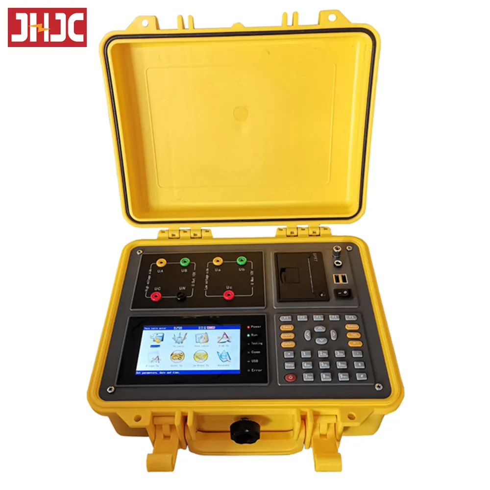 

Handheld Transformer Turns Ratio Tester Three Phase Transformer TTR Meter Manufacture Price Portable Built-in Battery TTR Tester