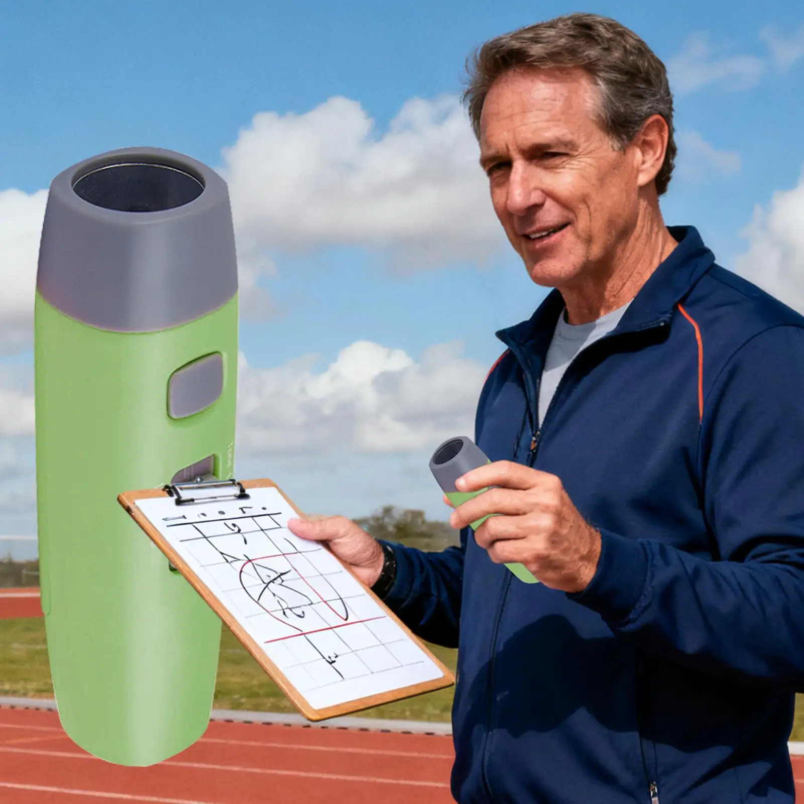 

Electric Whistle 3 sound effects Adjustable Whistle Handheld Whistle with Cord for Football Basketball Sports Coaching