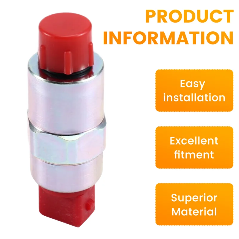 X39A-643244 147-2645 312D2GC 24 В электромагнитный клапан остановки топлива E320D 312C для экскаваторов Caterpillar, аксессуары