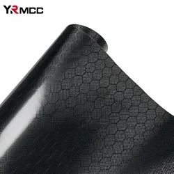 Diamond Forged Carbon Film Black Waterproof Carbon Fiber Stickers New Air-release Change Color Film Auto Accessories