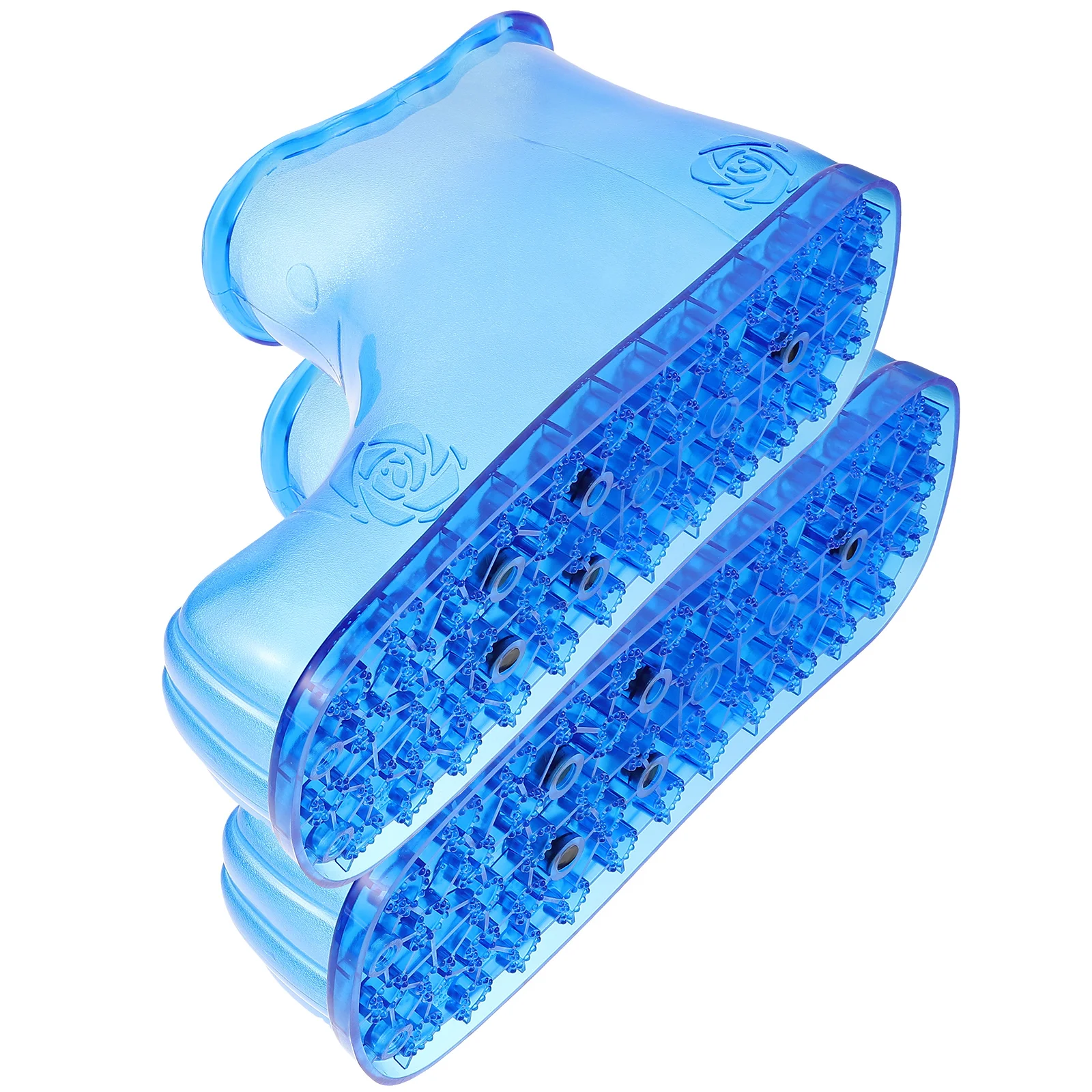 

1 Pair Creative Bath Shoes Foldable Pedicure Tub For Home Spa Foot Soaking Water Massager Portable Foot Bath Soaker