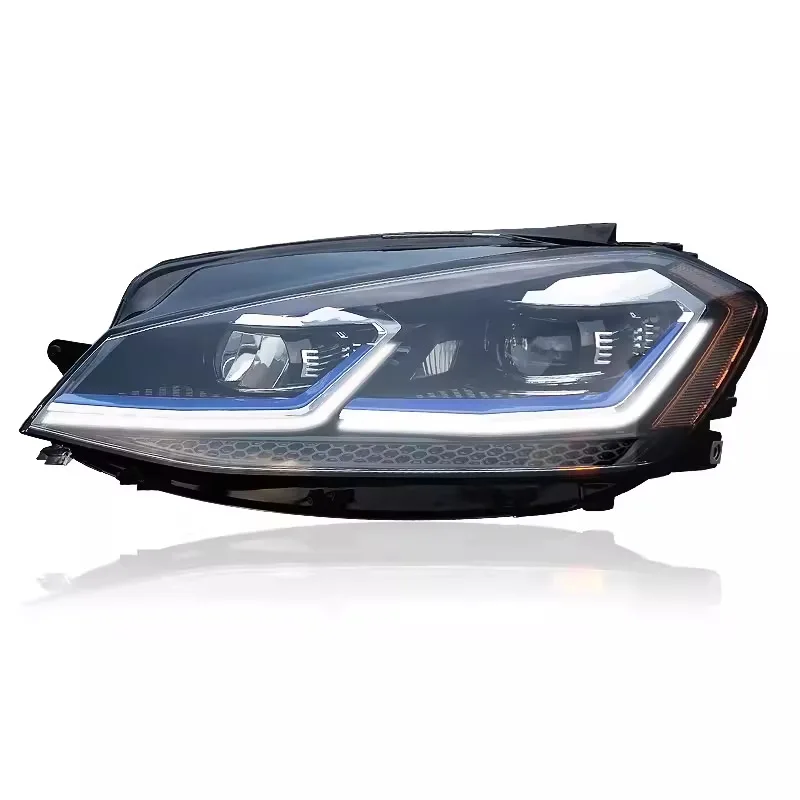 Modified LED Daytime Running Light Streamer Turn light For VW Volkswagen Golf 7 MK7 2015-2021