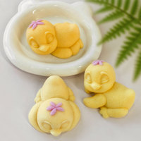 Cartoon Ducky Aroma Candle Mold Sleeping Duck Aroma Gypsum Resin Silicone Molds Handmade Candy Chocolate Baking Tool