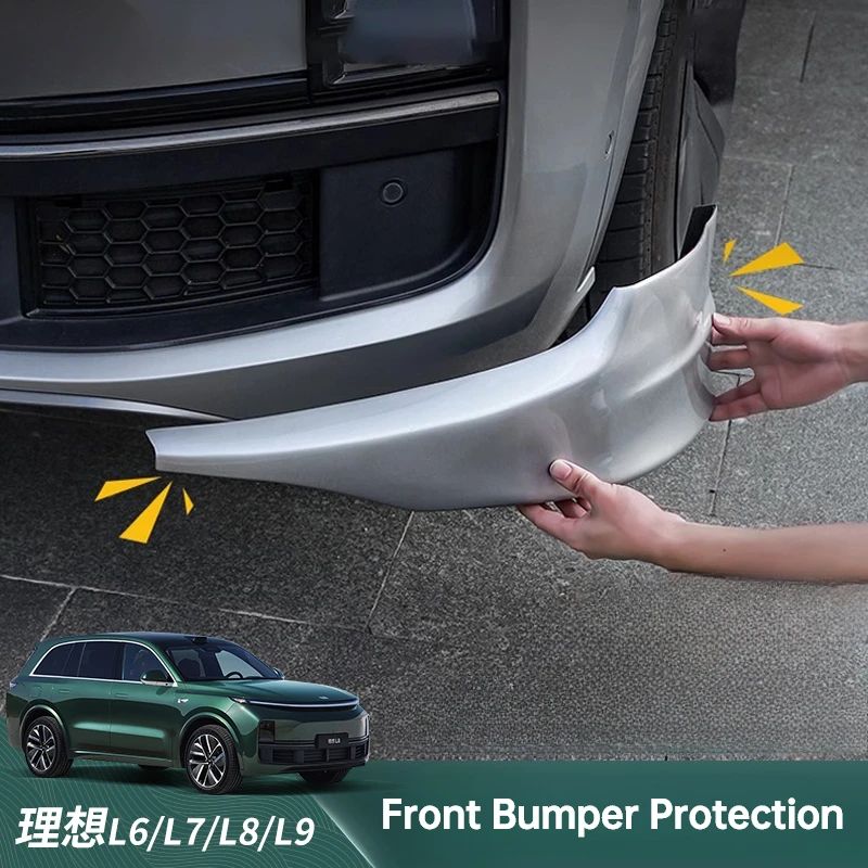 For Li Lixiang L6 L7 L8 L9 Car Front Bumper Collision Protection Scratch Protection Car Body Modification Accessories