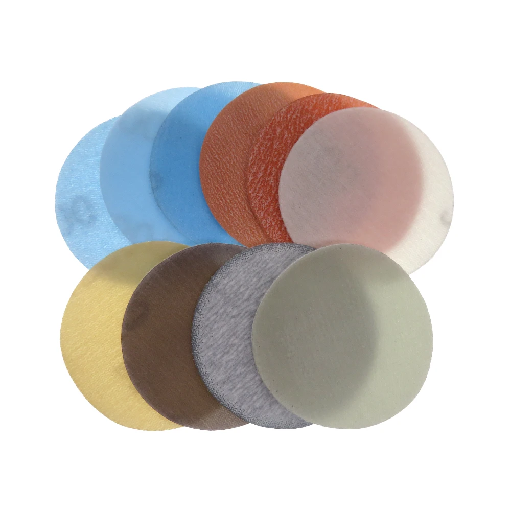 2 Inch Soft Superfine Sanding Disc 50mm Hook&loop Wet Dry Sandpaper 600- 5000 Grits For Car Polisher Sander Automotive Polishing