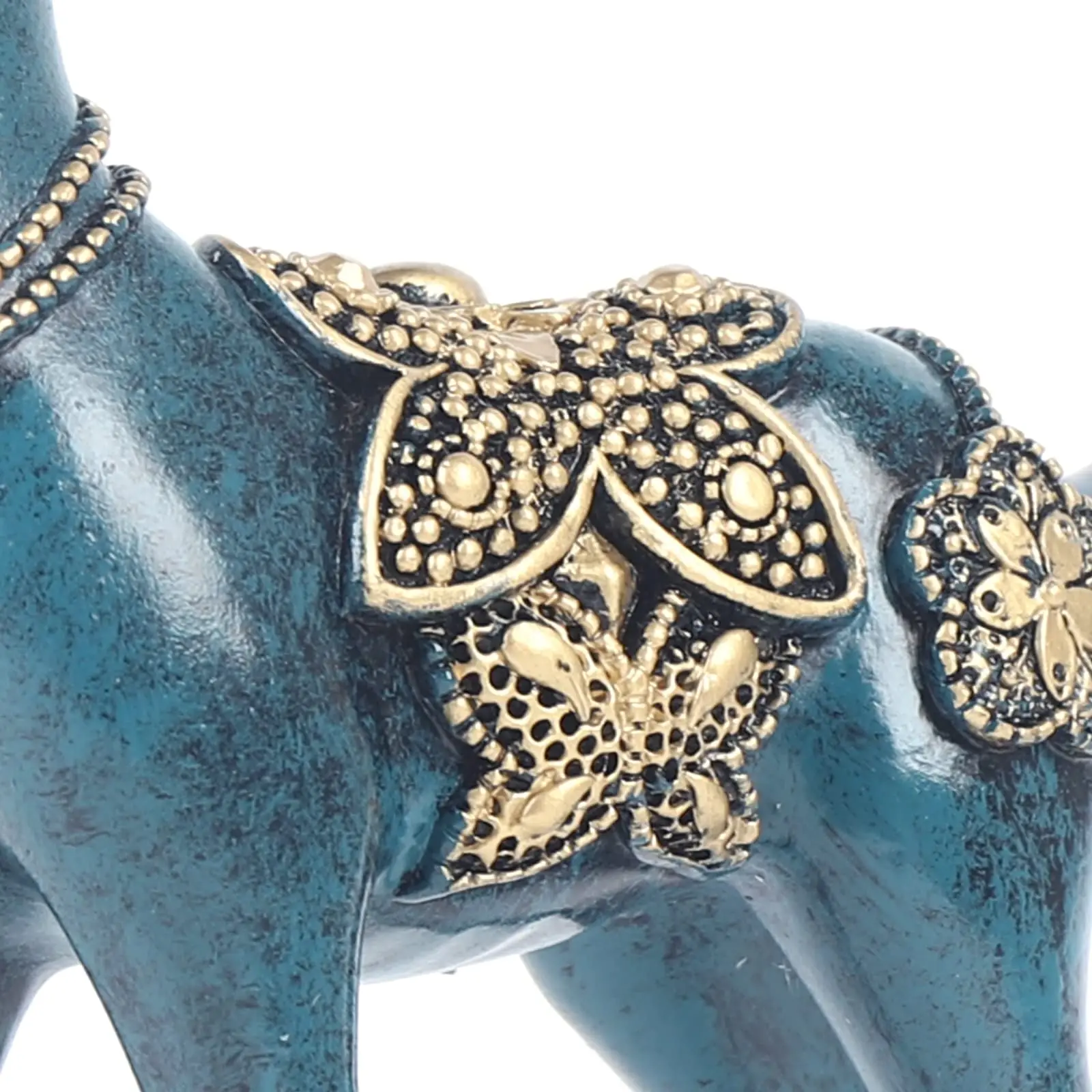 2 قطعة عيد الميلاد الغزلان ديكور الرنة التماثيل ، الراتنج الرنة يجلس الدائمة الغزلان تحصيل التماثيل المنزل مكتب منضدية حلية #4