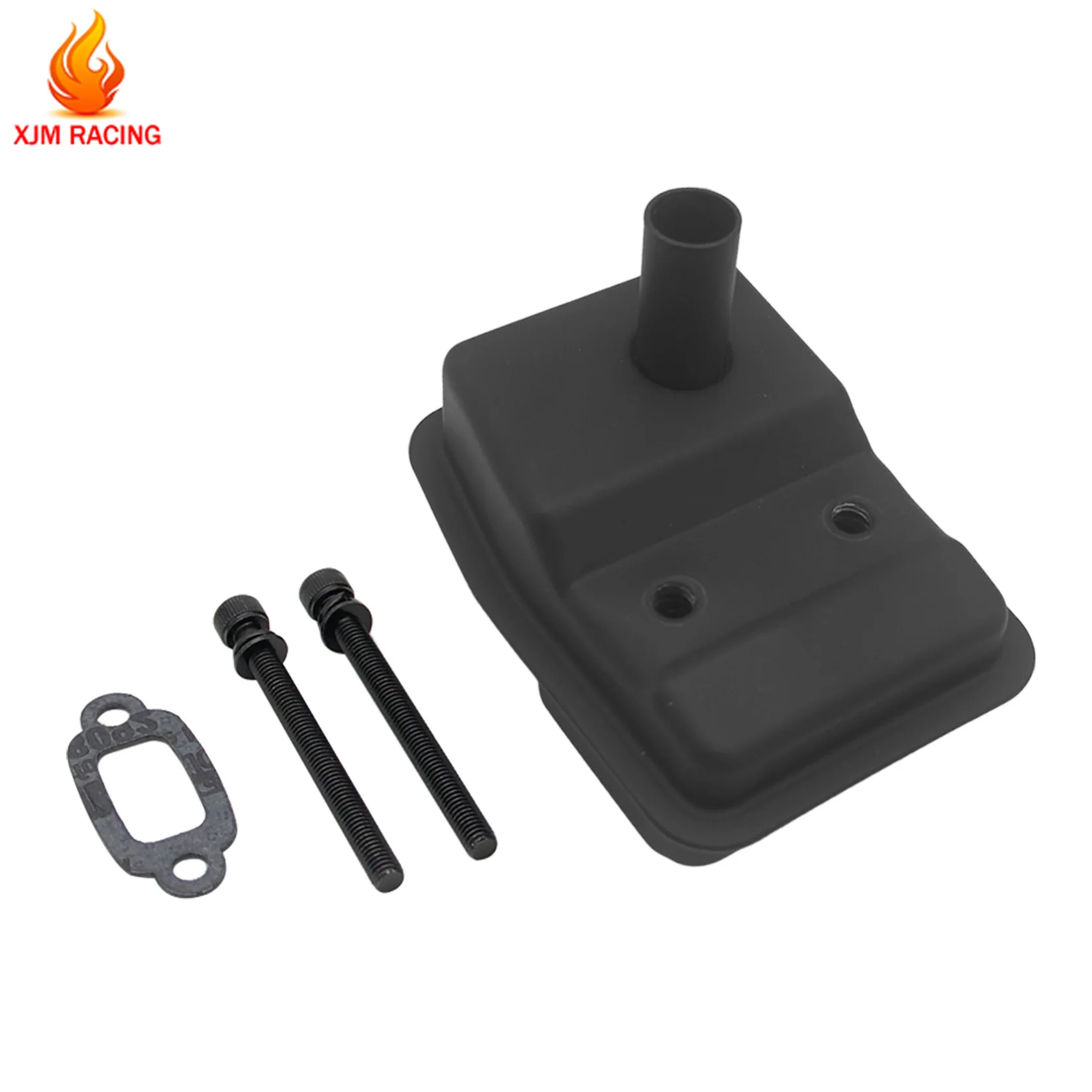 23CC- 45CC Motore Silenziatore di Scarico Silenzio Box per 1/5 HPI ROFUN ROVAN KM BAJA FG LOSI GoPed Redcat MCD DTT QL Rc Parti di Automobili