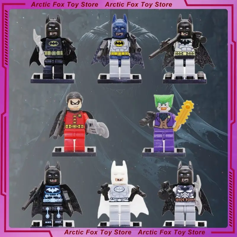 

Новая фигурка Бэтмена из фильма «Лига Справедливости», сборная модель, конструктор, украшение для рабочего стола, подарки и игрушки для детей