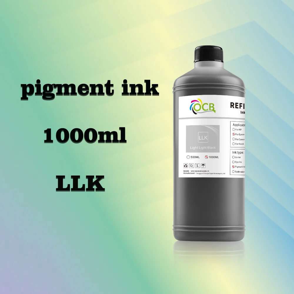 Imagem -03 - Tinta Impermeável do Pigmento para Epson Impressora a Jato de Tinta Cor 11 Disponível 1000ml P6000 P7000 P8000 P9000 P6080 P7080 P8080 P9080