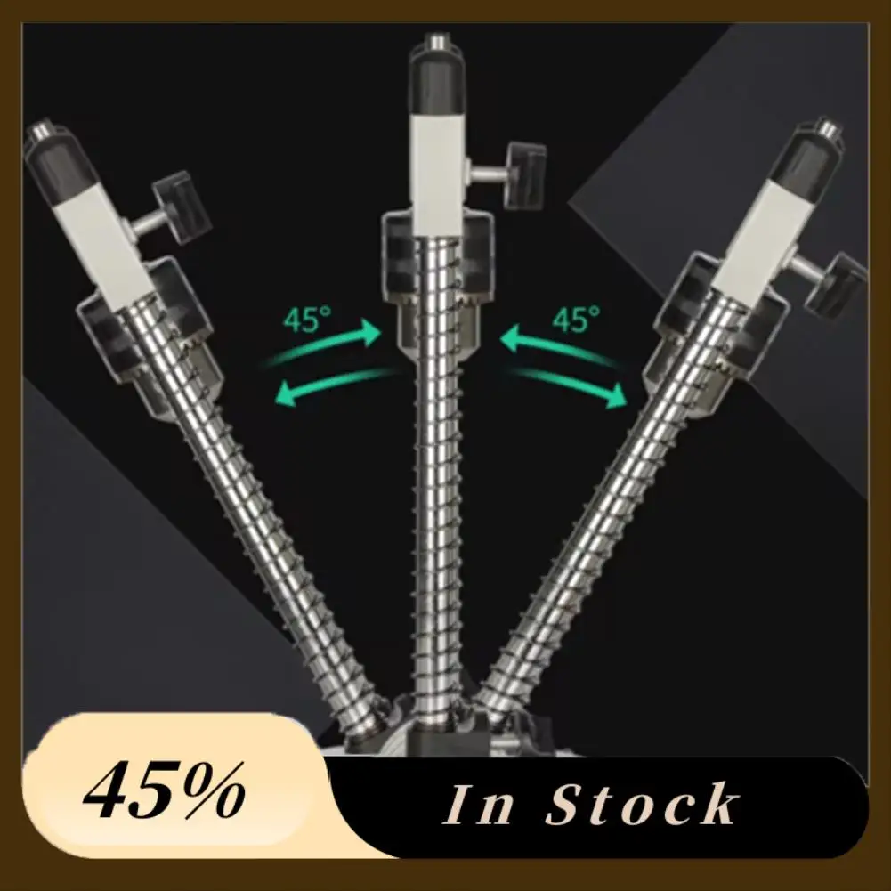 

A78K New Adjustable Precision Drill Holder, Guide Stand With Pipe Holder And DIY Tool Features, Removable Handle