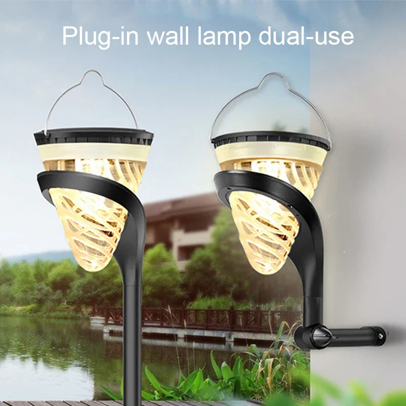 

7color Outdoor Waterproof LED Solar Sensor Lights Built-In Stakes Light Up Auto Garden Lawn Camping Lamp Power-saving Recharged