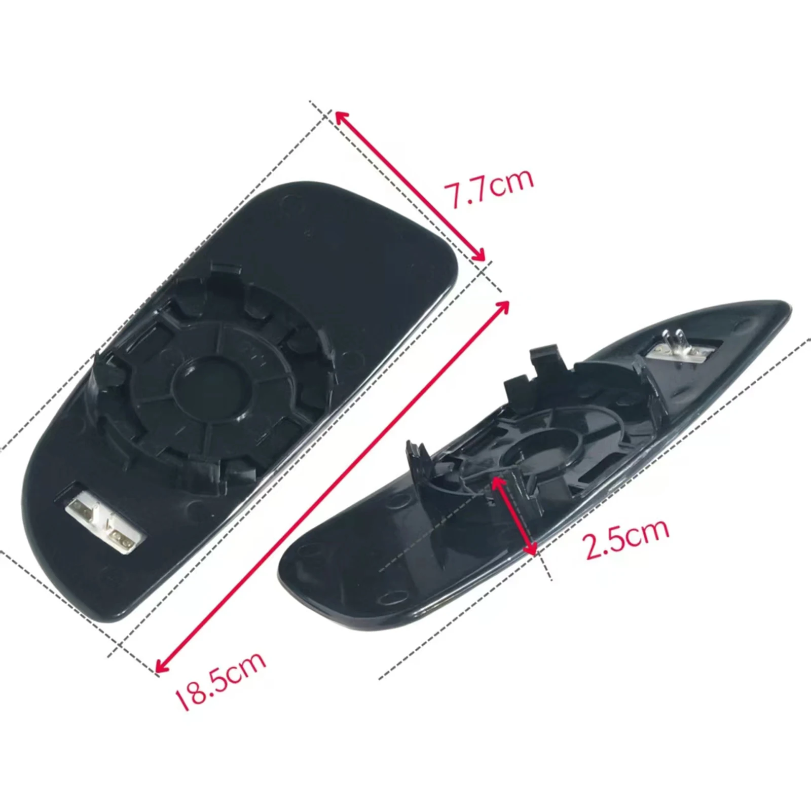 

1 шт. Зеркальный элемент с подогревом для Fiat Ducato, Relay, Boxer, Jumper 2006+ OEM 71748244 71748251 8151LP Левый или Правый