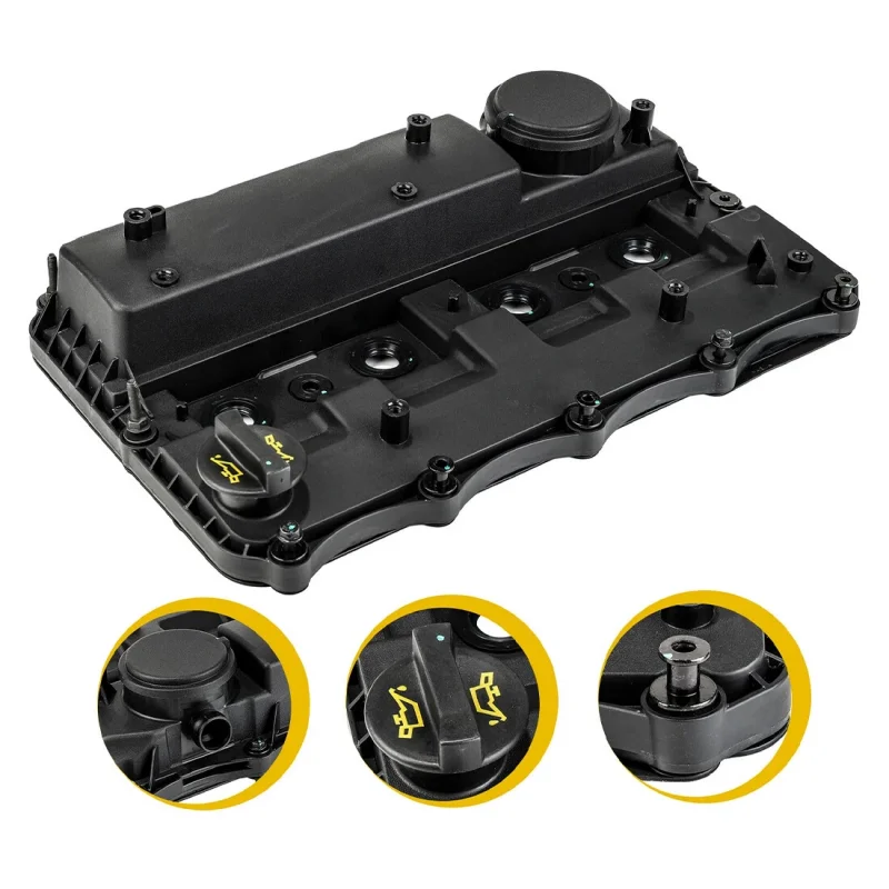 2.2 TDCI Rocker Cam Cover With Seals 1858445 For Ford Transit MK7 MK8 Custom Gasket Valve Engine Replacement Accessories Car