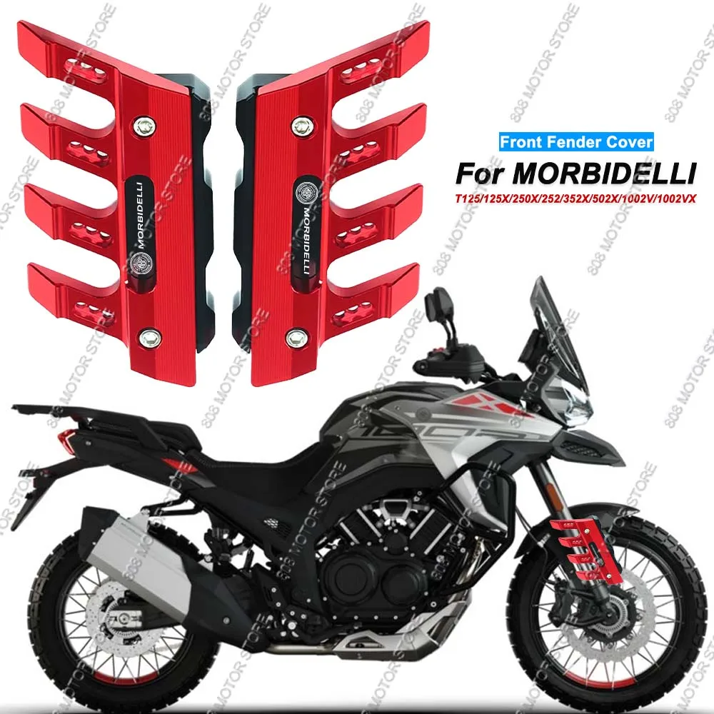 

For Morbidelli T125/125X/250X/252X/352X/502X/1002V Motorcycle Front Fender Cover Protector Front Shock Absorber Decorative Cover