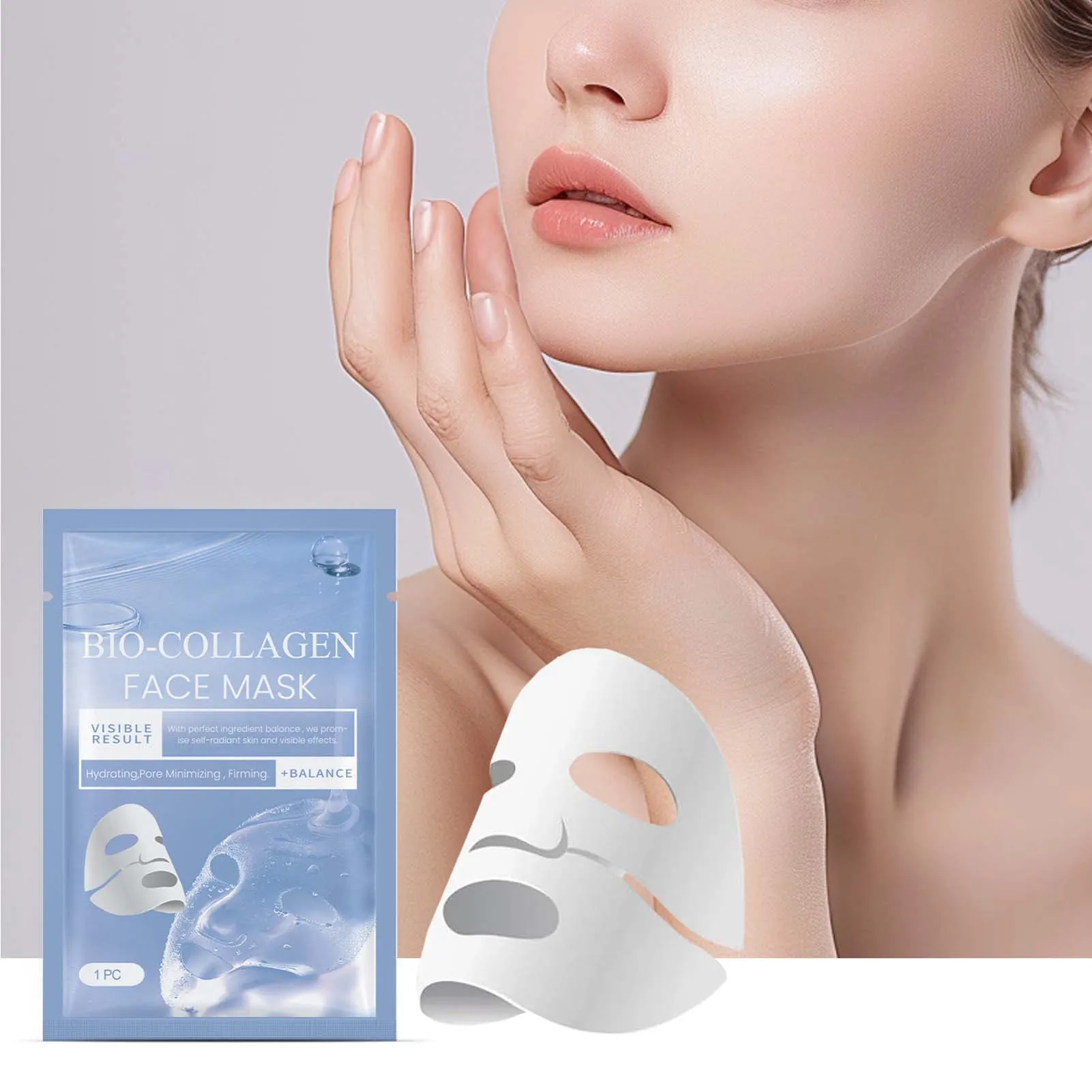 1/4pcs Skin Tightening Mask Deep Gentle Hydrating Exfoliating Remove Blackhead Mask n and Women Remove Blackhead