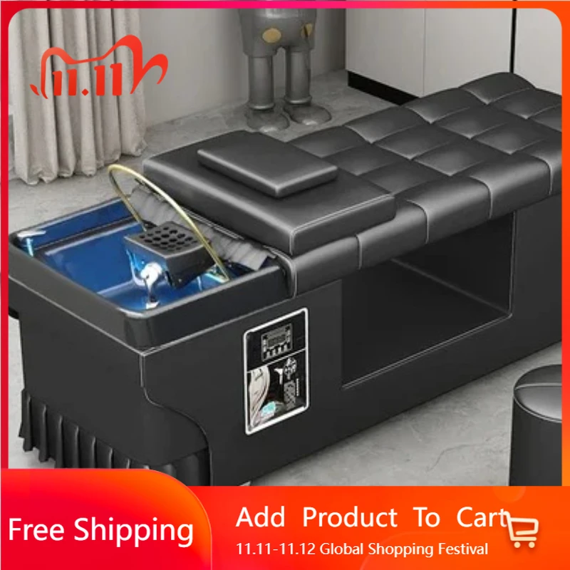 

Shampooing Massage Shampoo Bed Chair Spa Bed for Beauty Salon Customer Shampoo Sink Water Elegantes Cadeira Unique Furniture