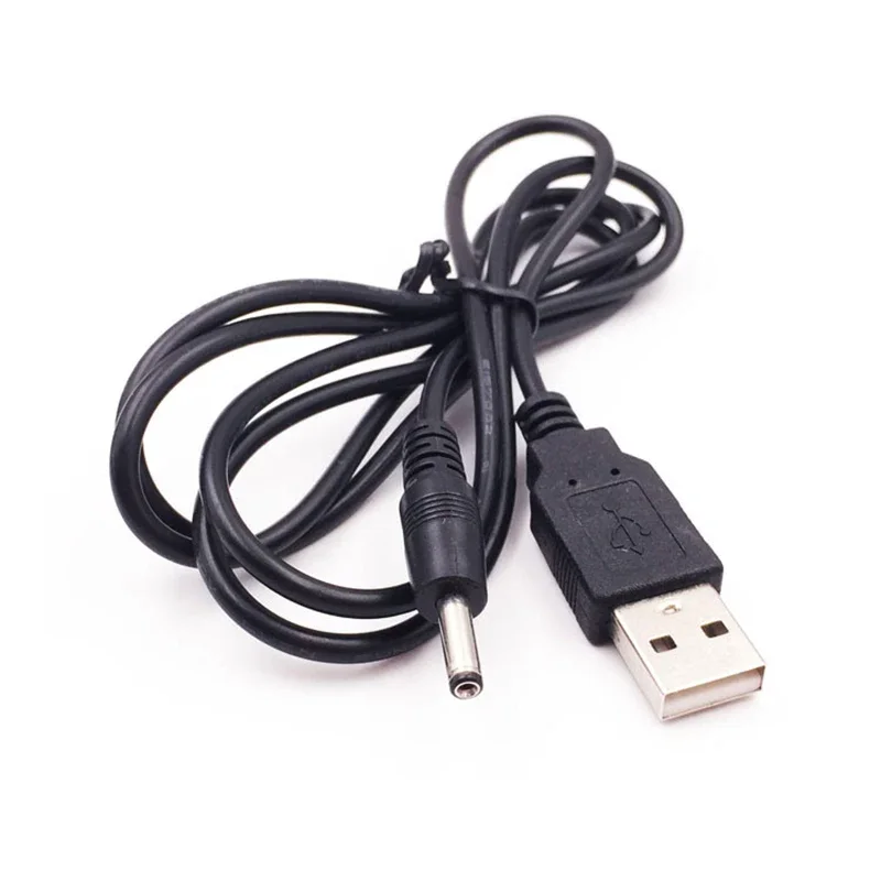 Przewód zasilający, złącze USB 1.2 męskie A na DC, 2.0 M, 3.5mm x 1.35mm, przewód zasilający prądu stałego, kabel połączeniowy 3.5mm x 1.35mm,