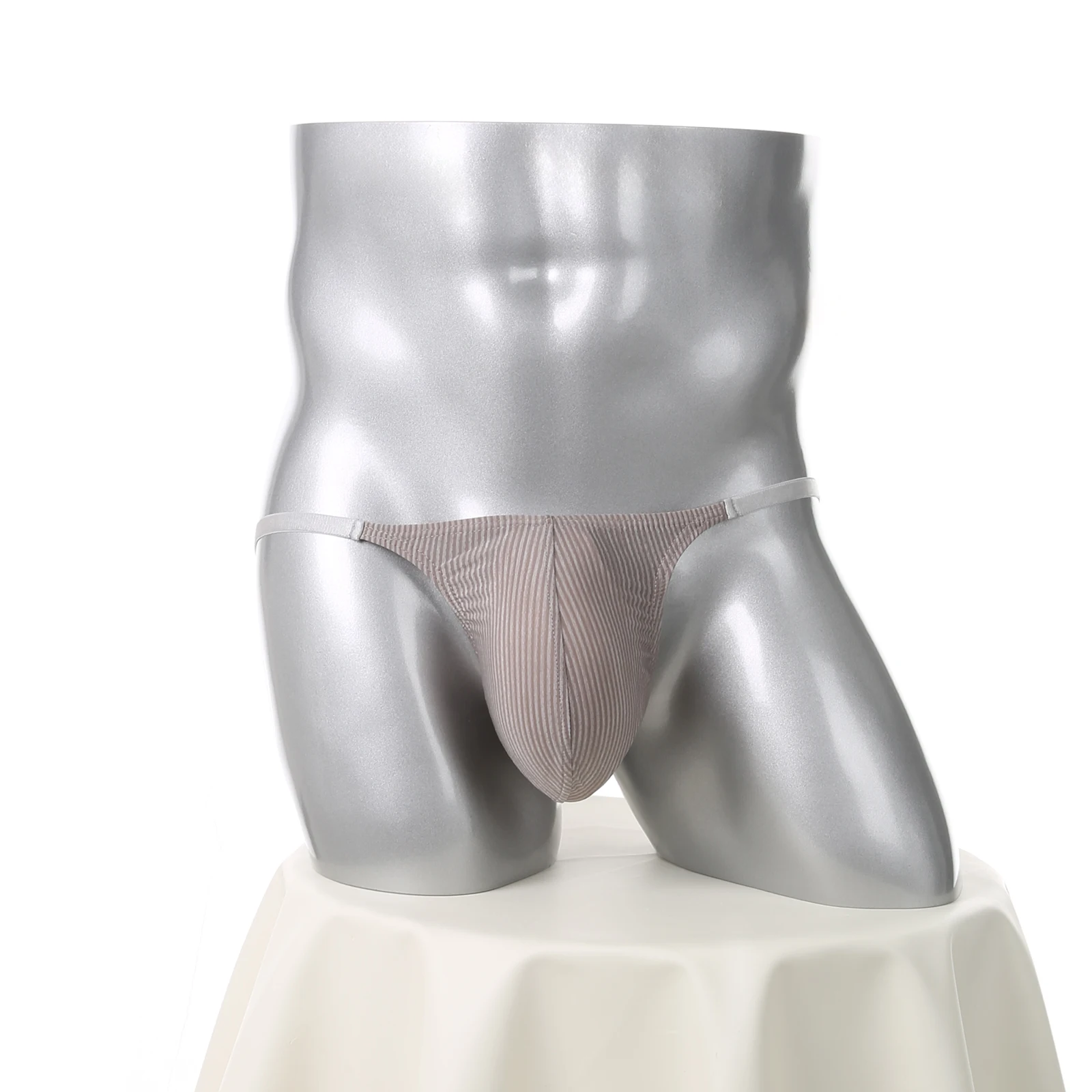 Herren-Slips, sexy Unterwäsche, Herren-Slip mit Vordertasche, String, Mini-Slip, Herren-Bikini, Unterwäsche, Slips, Herren – Detail 14