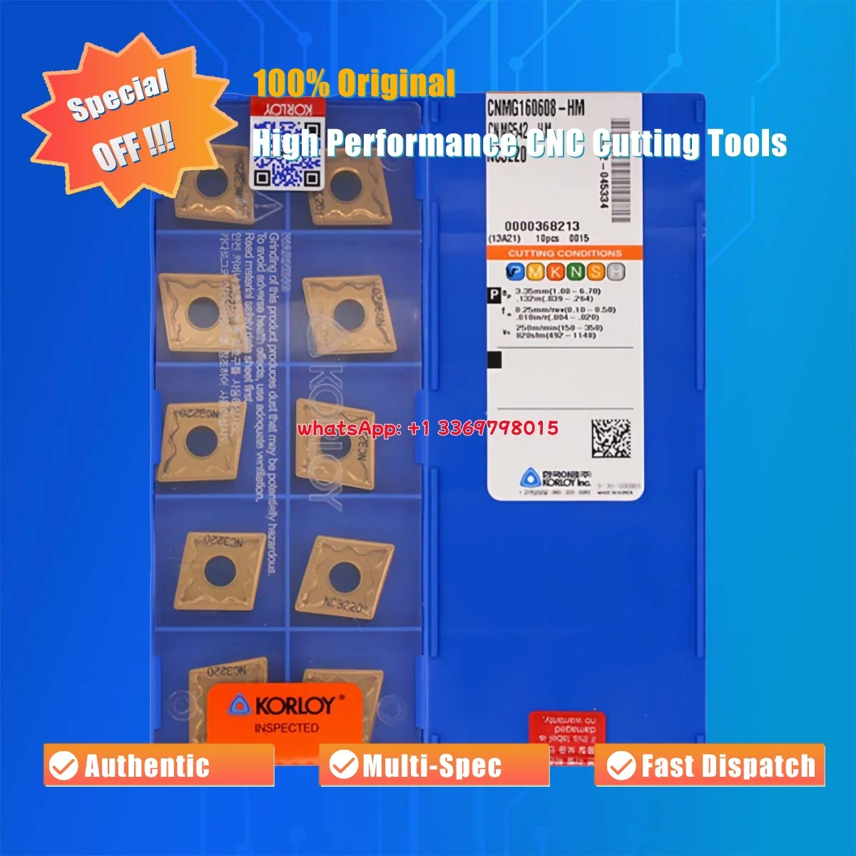 

10 шт. оригинальные CNMG CNMG 16 CNMG12 CNMG1204 04 08 CNMG1606 12-VP2 VP3 LM9810 вставка для ухода