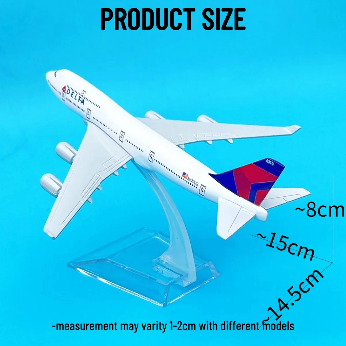 1:400 Ameirca Replica latina modello di aereo in metallo scala aviazione da collezione Diecast ornamento in miniatura giocattoli Souvenir