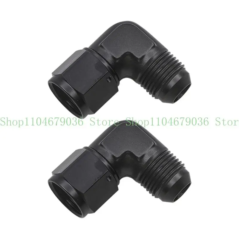 652F Professional 4AN 6AN 8AN 10AN 90 Degree Fitting For Fuel Line Setup