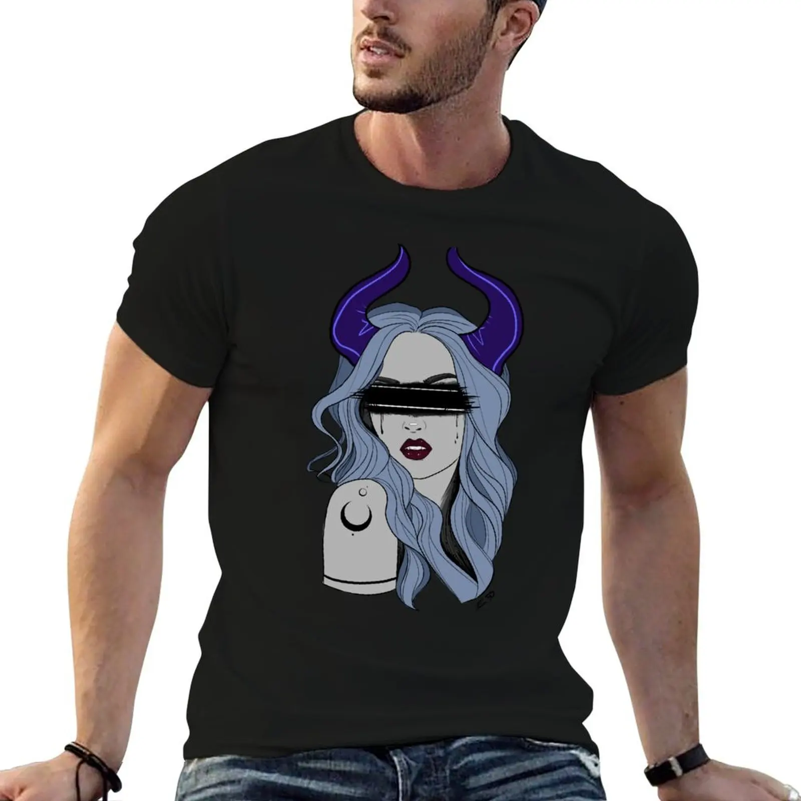 

T-Shirt Demoness shirt t cotton t shirts man man cotton heavy