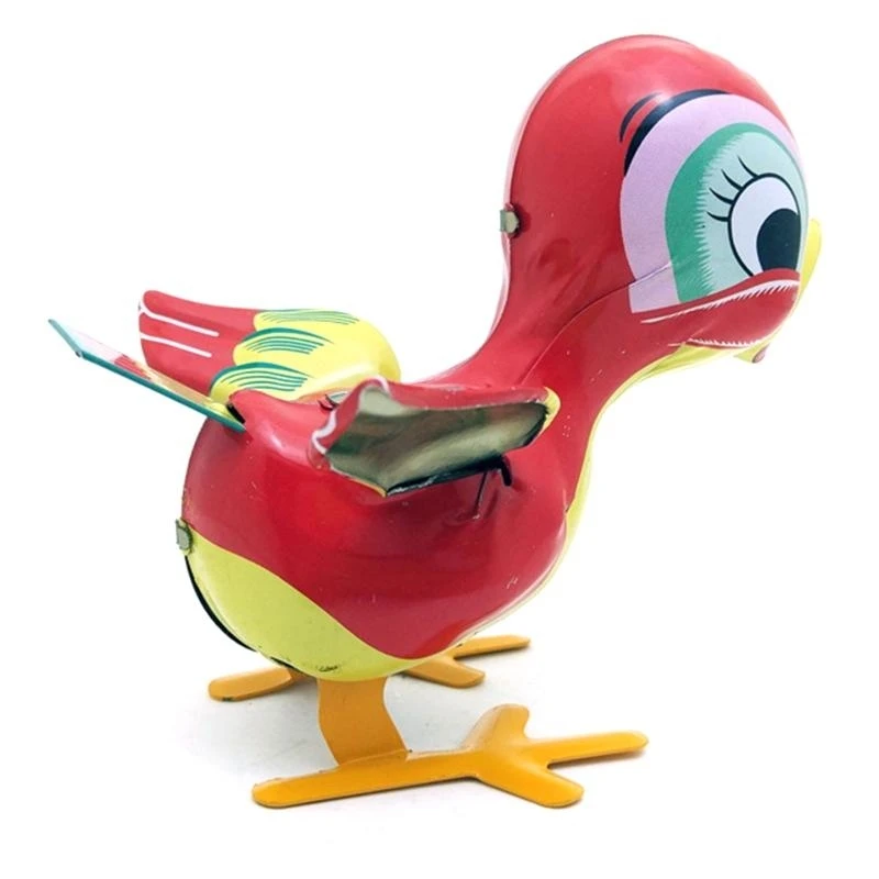 5'' Vịt Windup Đồ Chơi Rocking Robot Sắt Hình Trẻ Đảng Ủng Hộ Sở Thích Bộ Sưu Tập 15UB