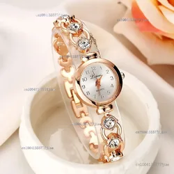 Ladies's Wristwatch Alloy Rhinestone Luxury Diamond Watch for Women Casual Quartz Bracelet Watch Relogio Feminino Часы Женские