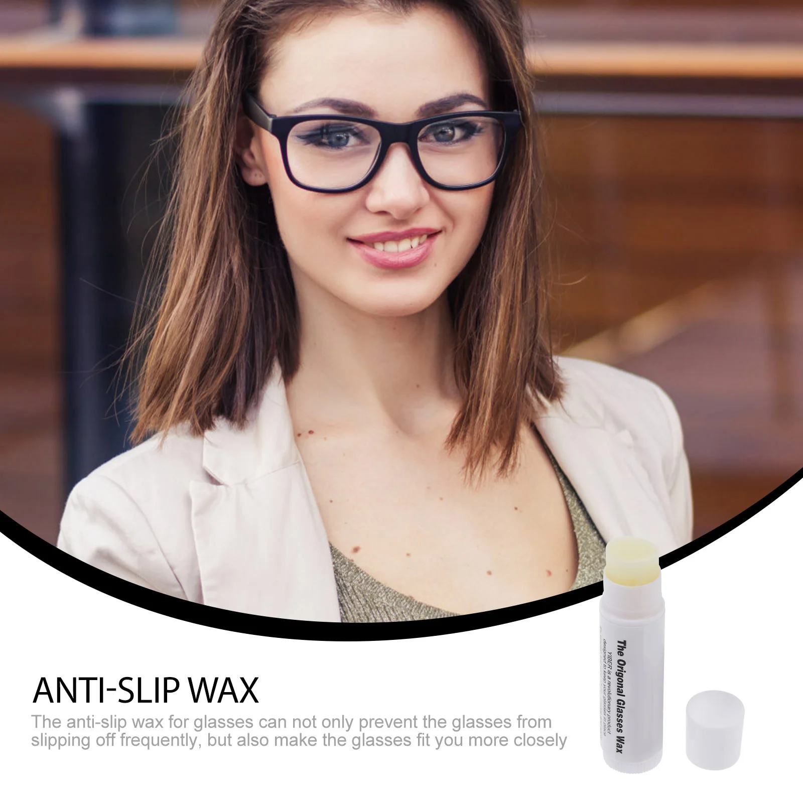 

Anti-slip Wax Nose Pad for Glasses Material Easy to Carry Suitable for Plastic Metal Frames Non-slip Travel Portable