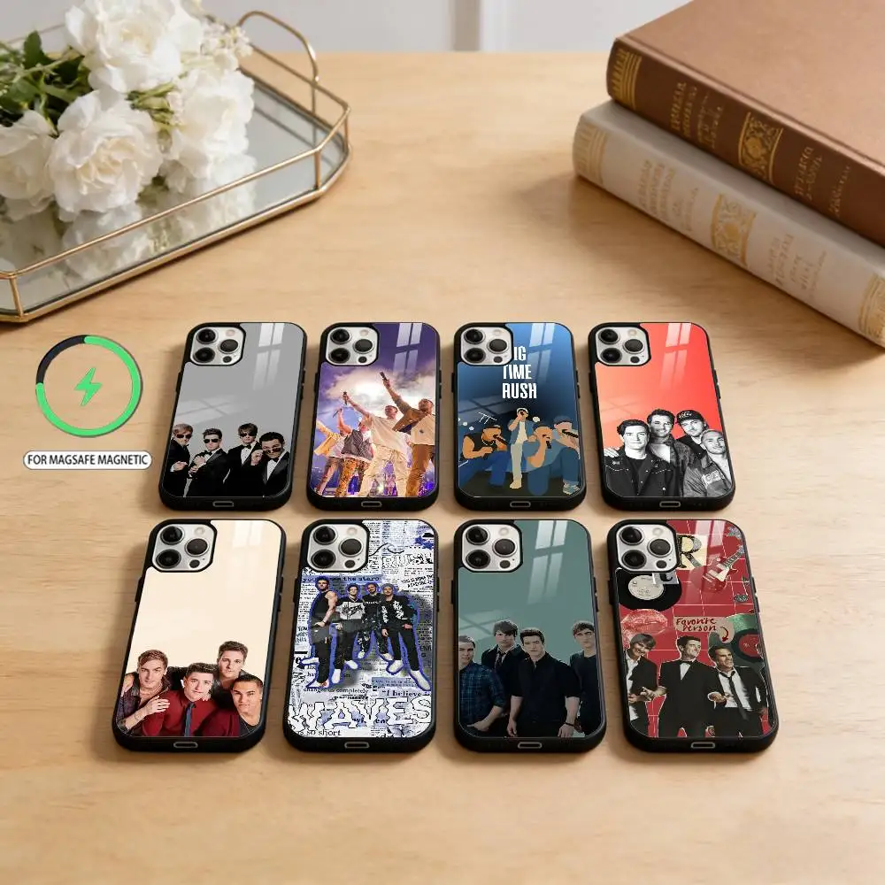 

Combination-Big-Time-R-Rush Phone Case For iPhone17,16,15,14,13,12,11 Plus,Pro Max Magnetic For Magsafe Wireless Charging