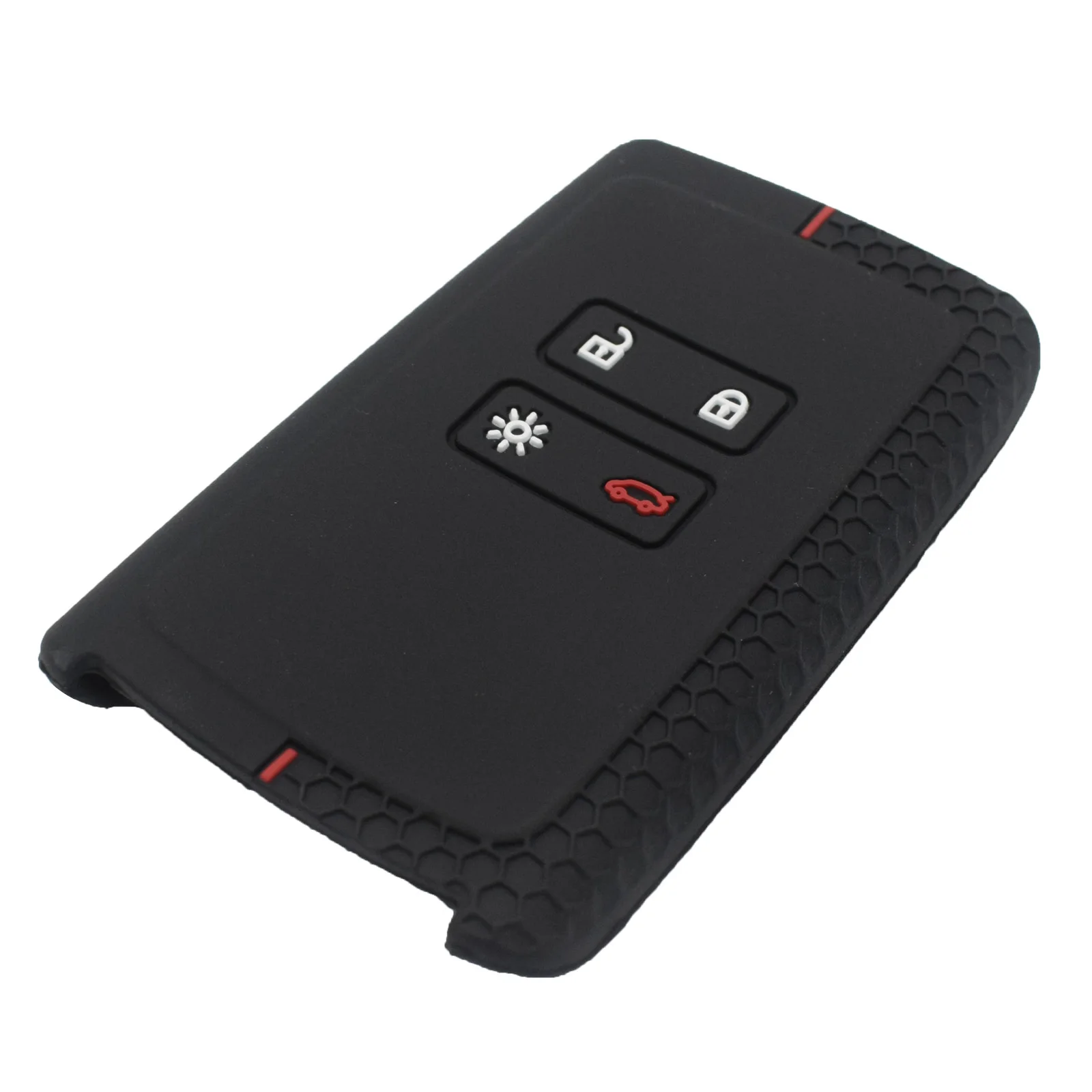 Silicone Car Key Cover Case Fob Shell for Renault Koleos Kadjar Captur Talisman Espace Clio Megane 4 Button Smart Key Shell Set