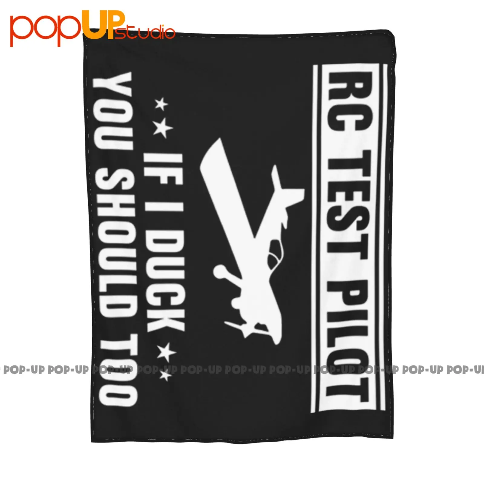 Rc Test Pilot If I Duck You Should Too Aviation Flying Ultra-Soft Blanket Quilt Winter Sofa Cover Bed Covers