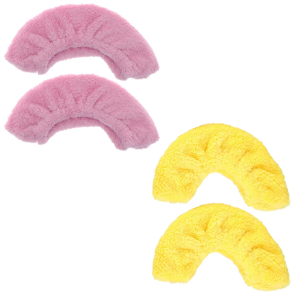 

2 Pairs Ice Skate Guards Durable Polyester Blade Covers Men Women Kids Hockey Figure Skates Protective Elastic Moisture