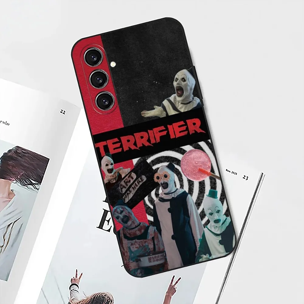 Movie T-Terrifier 2 3 H-Horror Clown   Phone Case For Samsung Galaxy A13,21s,22,31,32,52,53,71,80,91 Black Soft Cover