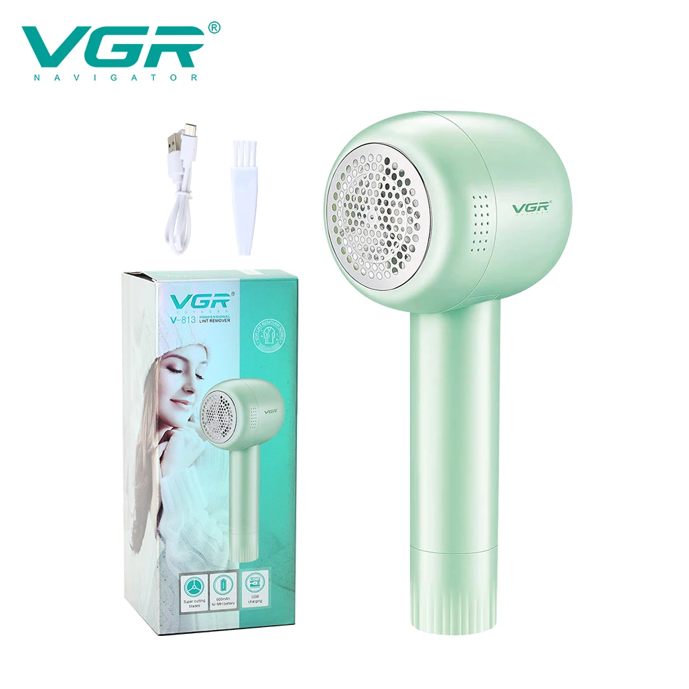 VGR-eliminador de pelusas eléctrico portátil para ropa, suéter, recortador de bolas de pelo, máquina de pelusas y corte de pellets, aparato de tela, V-813