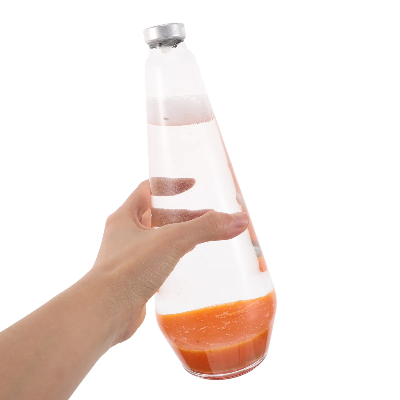 

Colorful Wax Bottle Replacement Motion Lamps 9.43x3.54x3.54in DIY Craft Wax Liquid Jar Lamp Hardware Kit Festival Decoration