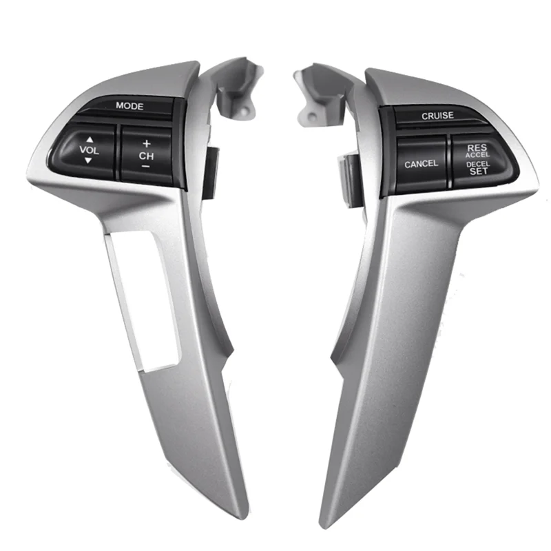 

Автомобильный руль, круиз-контроль, кнопка регулировки громкости с рамкой с отверстием для Honda Accord 2008-2012, B-A54R