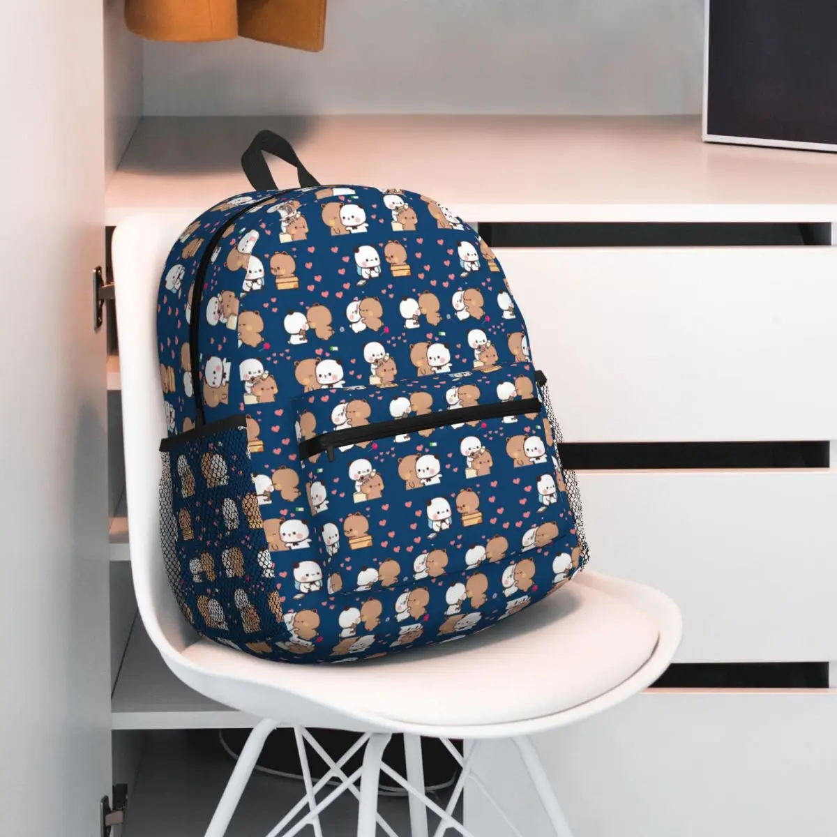 

Bubu Dudu Cartoon Backpack Student BookBag Children School Bag Computer Shoulder Bags for Men Women