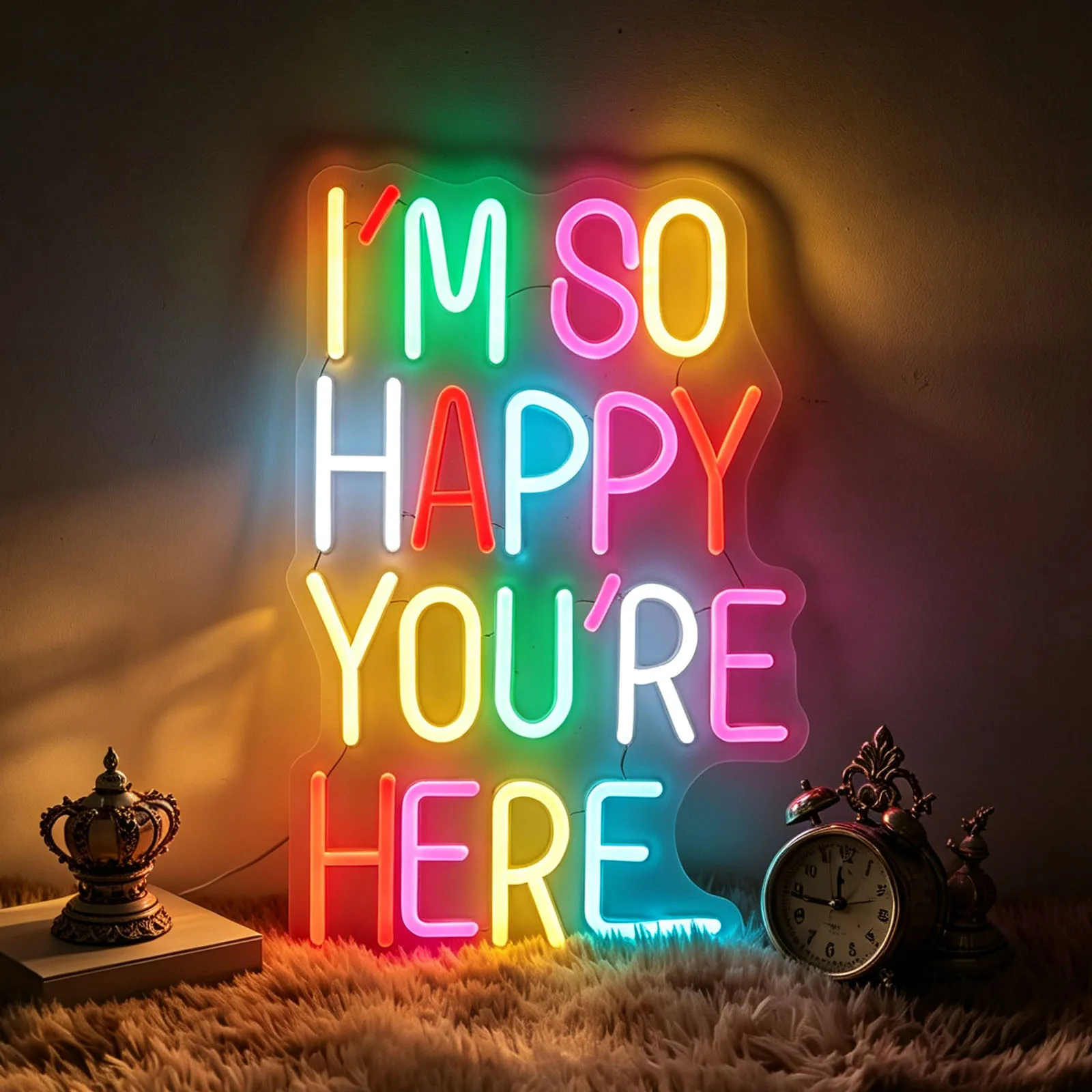 Inspirational Quote Neon Sign Dimmable USB Bedroom Office Classroom Use Neon Sign LED Neon Sign Motivational Neon Sign Dimmable